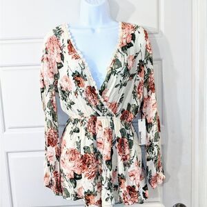 Floral Romper 